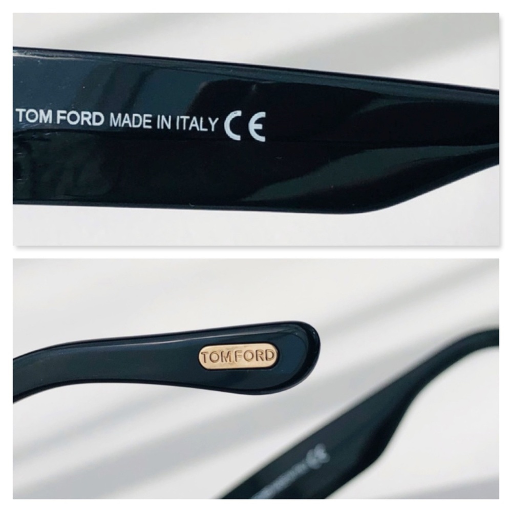 New TOM FORD Alexandra Black Cat Eye Glasses - Picture 8 of 16